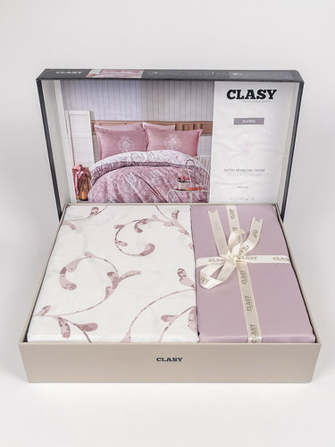 Постельное белье Clasy RODISA хлопковый сатин V1 евро, фото, фотография