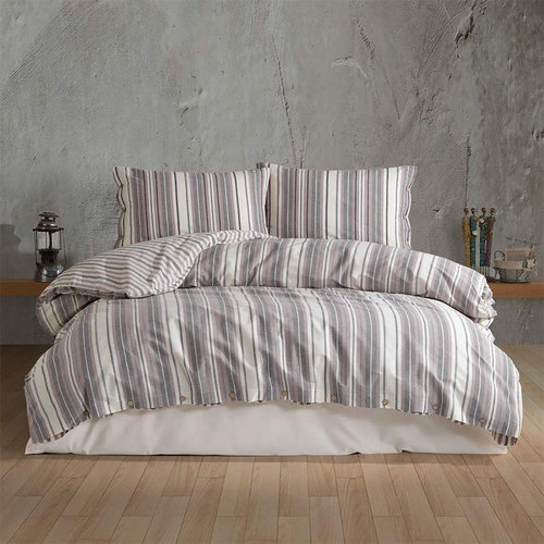 Постельное белье Clasy RUNE хлопковый ранфорс V1 евро, фото, фотография