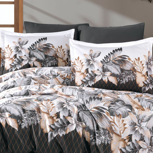 Постельное белье Clasy MELA хлопковый сатин V1 евро, фото, фотография