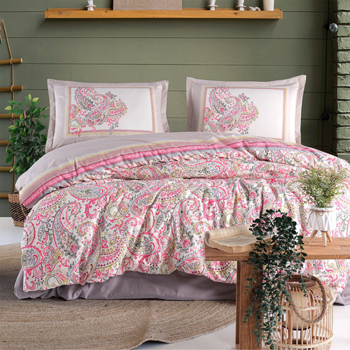 Постельное белье Clasy LUGA хлопковый ранфорс V1 евро, фото, фотография