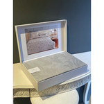 Покрывало пике Tivolyo Home ALVA хлопок серый 240х260, фото, фотография