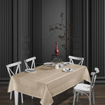 Скатерть прямоугольная DO&CO VERONA жаккард капучино 160х220, фото, фотография