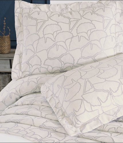 Покрывало гобеленовое DO&CO BERGOMA жаккард полиэстер кремовый 240х260, фото, фотография