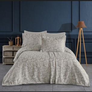 Покрывало гобеленовое DO&CO BERGOMA жаккард полиэстер бежевый 240х260