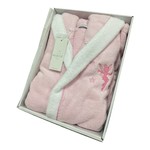 Халат детский Maison Dor STAR хлопковая махра розовый 8 лет, фото, фотография