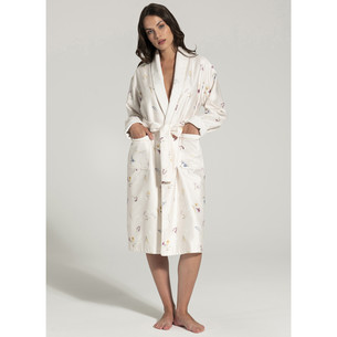 Халат женский Tivolyo Home BROCADE хлопковая махра S/M