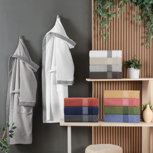 Халат Sarev STREET хлопковая махра somon XL, фото, фотография