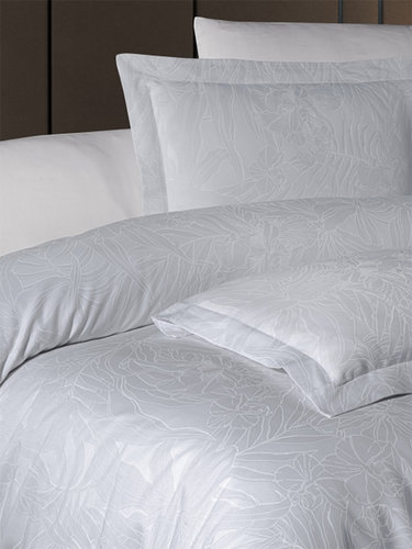 Постельное белье First Choice LUCAS хлопковый сатин white евро, фото, фотография