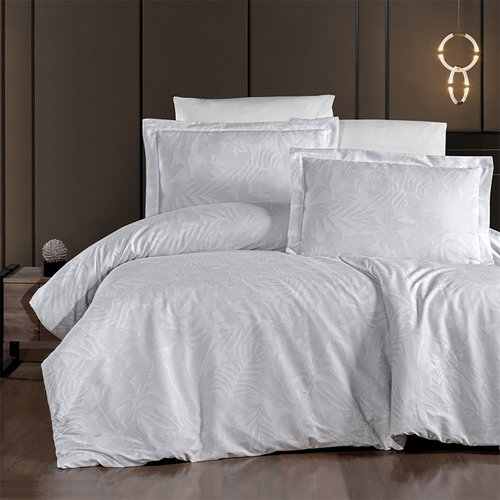 Постельное белье First Choice LUCAS хлопковый сатин white евро, фото, фотография