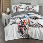 Постельное белье First Choice TIGER хлопковый сатин евро, фото, фотография