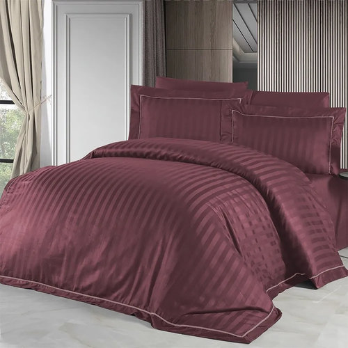 Постельное белье First Choice NOVEL LINE хлопковый сатин делюкс rose евро, фото, фотография