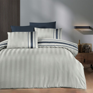 Постельное белье First Choice ARTWEL хлопковый сатин делюкс silver евро