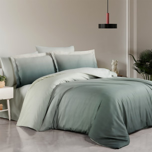 Постельное белье First Choice CAYLEE хлопковый сатин green евро