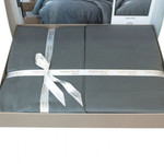 Постельное белье Karven SNAZZY хлопковый сатин moonmist 1,5 спальный, фото, фотография