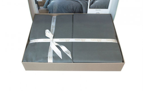 Постельное белье Karven SNAZZY хлопковый сатин moonmist 1,5 спальный, фото, фотография