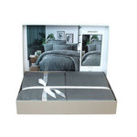 Постельное белье Karven SNAZZY хлопковый сатин moonmist 1,5 спальный, фото, фотография