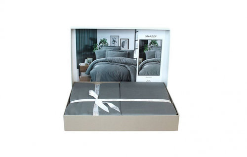 Постельное белье Karven SNAZZY хлопковый сатин moonmist 1,5 спальный, фото, фотография