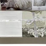 Постельное белье Karven LONA хлопковый сатин dark green 1,5 спальный, фото, фотография