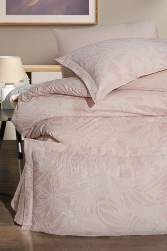 Постельное белье Karven LUCAS хлопковый сатин powder евро, фото, фотография