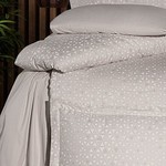 Постельное белье Karven MEGAN хлопковый сатин beige 1,5 спальный, фото, фотография