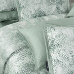 Постельное белье Sarev DNIPRO хлопковый сатин делюкс yesil евро, фото, фотография