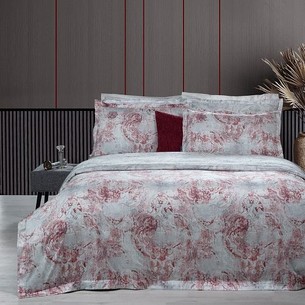 Постельное белье Sarev ROSTOV хлопковый сатин делюкс gri 1,5 спальный