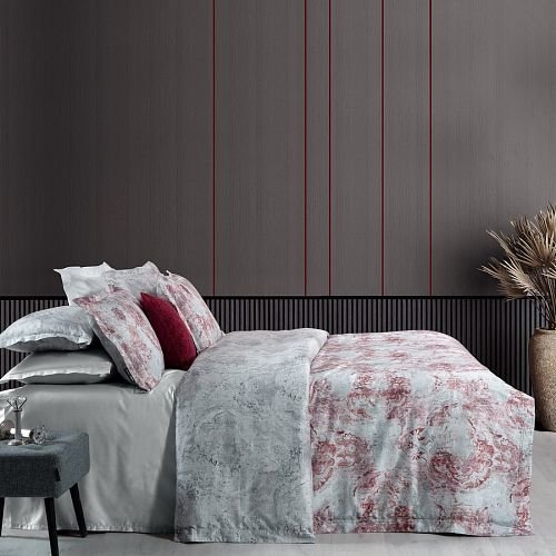 Постельное белье Sarev ROSTOV хлопковый сатин делюкс gri 1,5 спальный, фото, фотография