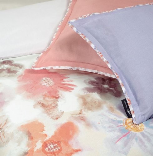 Постельное белье Sarev JOSIANE хлопковый сатин делюкс multi евро, фото, фотография