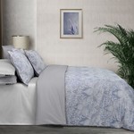 Постельное белье Sarev PLAYA хлопковый сатин делюкс mavi евро, фото, фотография