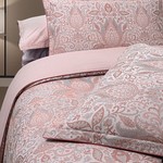 Постельное белье Sarev PLAYA хлопковый сатин делюкс pembe евро, фото, фотография