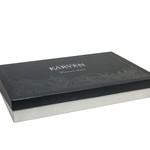 Постельное белье Karven RODEL хлопковый сатин делюкс navy blue евро, фото, фотография