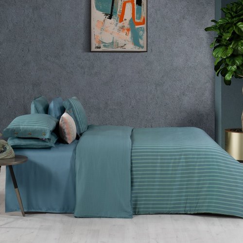 Постельное белье Sarev LODI тенсель yesil евро, фото, фотография