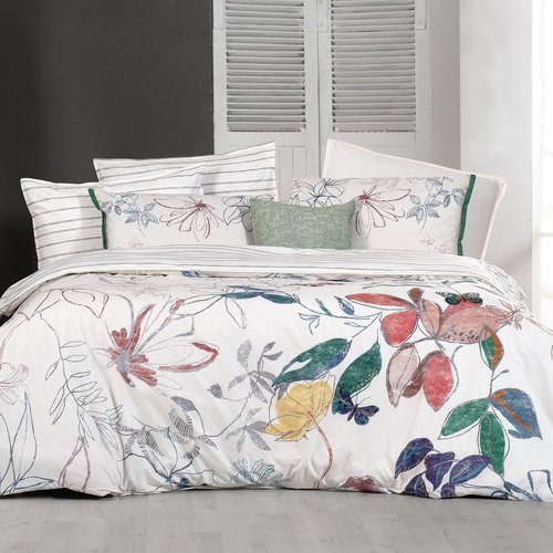 Постельное белье Sarev ADALI хлопковый поплин bej евро, фото, фотография