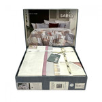 Постельное белье Sarev GAUDI хлопковый поплин multi евро, фото, фотография