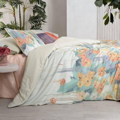 Постельное белье Sarev ROMY хлопковый поплин multi 1,5 спальный, фото, фотография