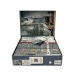 Постельное белье Sarev ZENO хлопковый поплин gri евро, фото, фотография