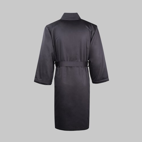 Халат Sarev MONOCHROME хлопок dark grey 2XL, фото, фотография