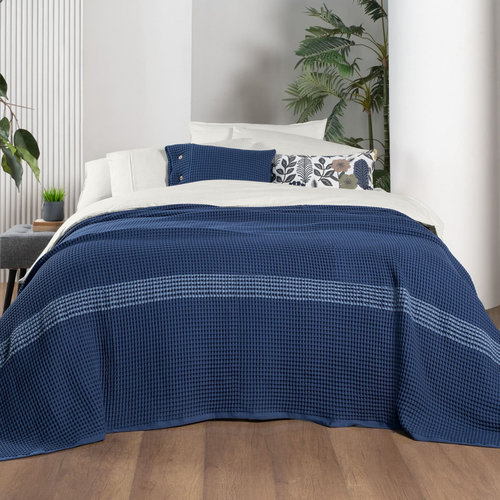 Покрывало Sarev POLENDIA хлопок mavi 200х220, фото, фотография