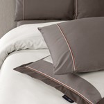 Постельное белье Sarev CORTES хлопковый сатин делюкс mocha евро, фото, фотография