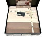 Постельное белье Sarev CORTES хлопковый сатин делюкс mocha евро, фото, фотография