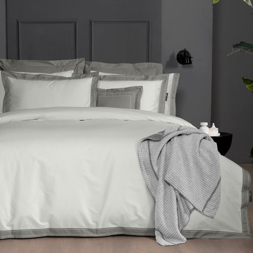 Постельное белье Sarev LAYANA хлопковый сатин делюкс beyaz евро, фото, фотография