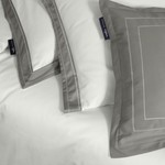 Постельное белье Sarev LAYANA хлопковый сатин делюкс beyaz евро, фото, фотография