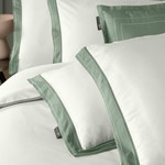 Постельное белье Sarev LAYANA хлопковый сатин делюкс yesil евро, фото, фотография