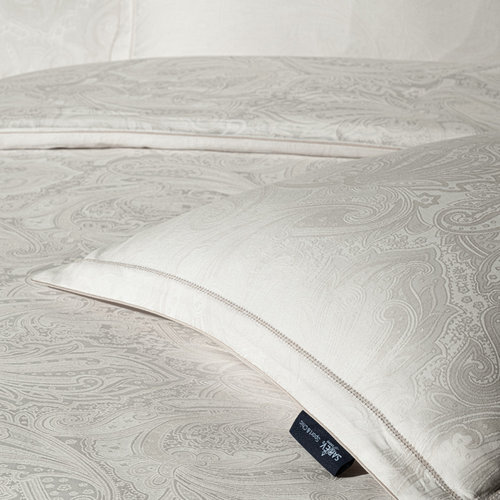 Постельное белье Sarev BORENDO JAKARLI хлопковый сатин krem евро, фото, фотография