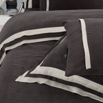 Постельное белье Sarev KIMERA CUPRO купро kahve евро, фото, фотография