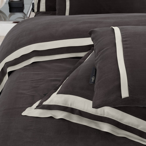 Постельное белье Sarev KIMERA CUPRO купро kahve евро, фото, фотография