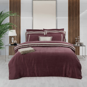 Постельное белье Sarev KIMERA CUPRO купро bordo евро