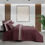 Постельное белье Sarev KIMERA CUPRO купро bordo евро, фото, фотография