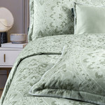 Постельное белье Sarev HIMALIA хлопковый сатин делюкс yesil евро, фото, фотография