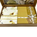 Постельное белье с покрывалом Sarev EVA JADON хлопковый поплин sari евро, фото, фотография